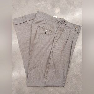 Italian Custom Trousers Houndstooth